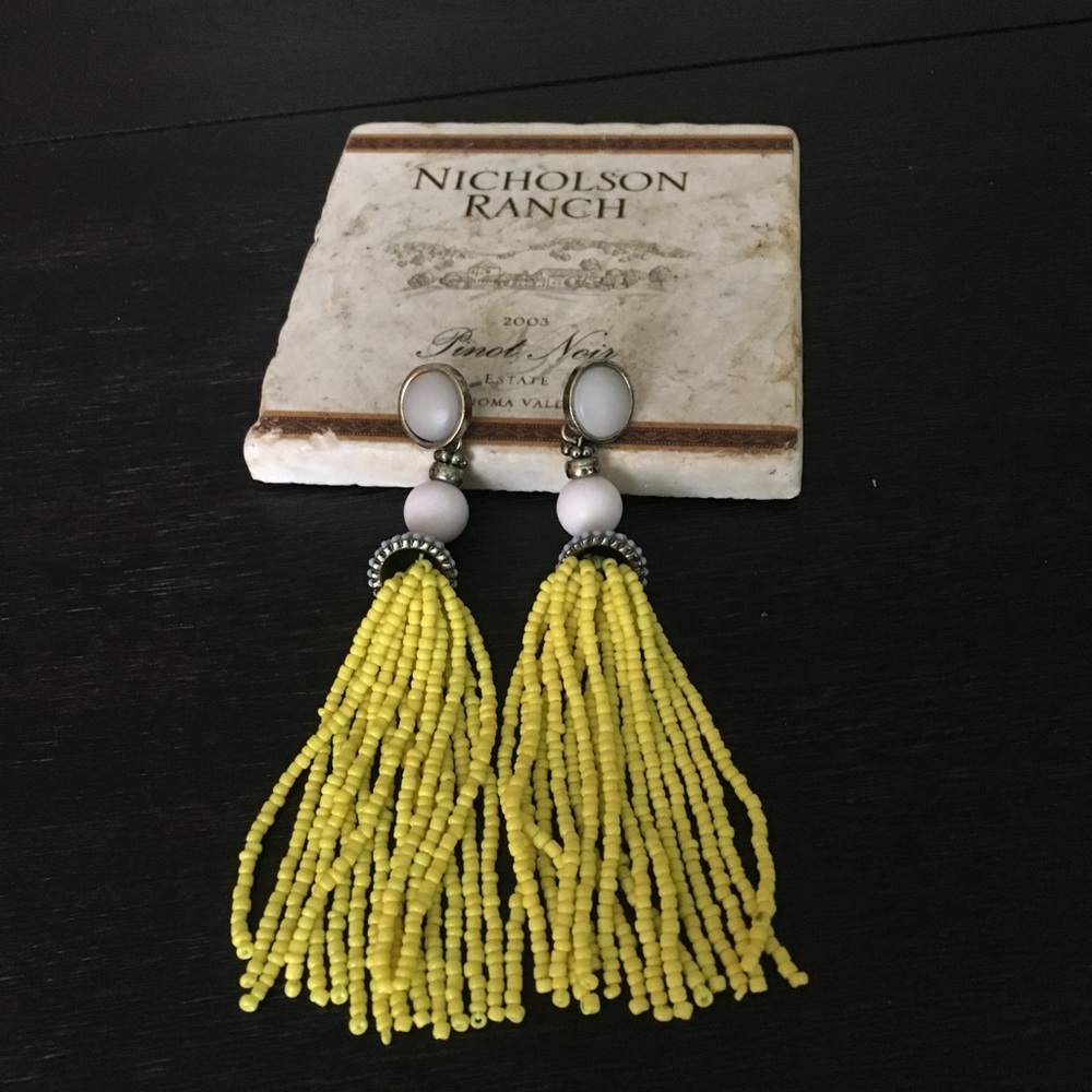 Babble Bar long tassel earrings - Picture 1 of 7